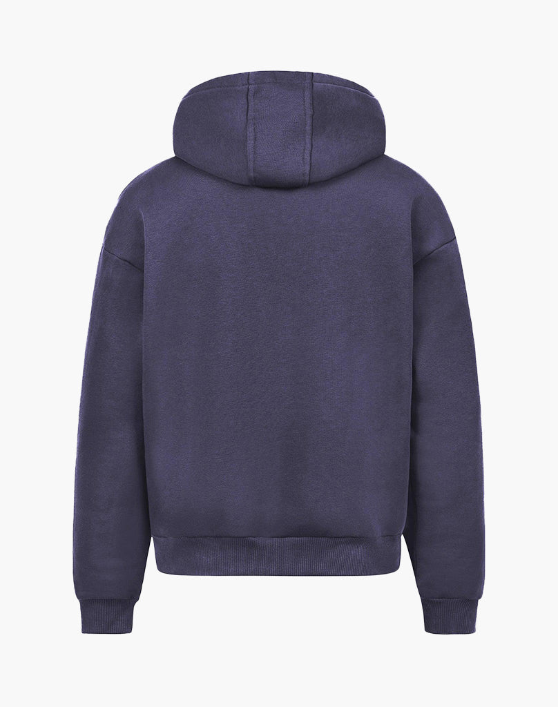 Unisex Anthracite Hoodie, 70% Cotton, Comfortable Fit, True to Size for Casual Wear 2