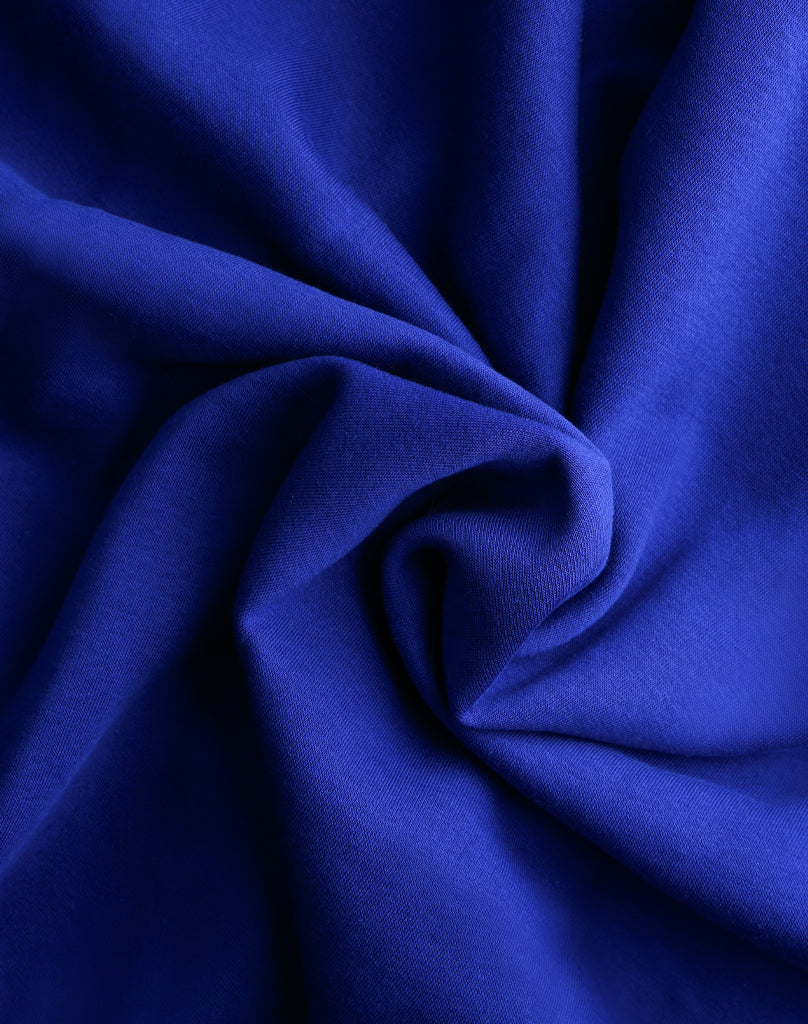 Unisex Open Leg Joggers in Royal Blue – Comfortable Cotton-Polyester Blend Sweatpants for Casual Wear and Workouts 3