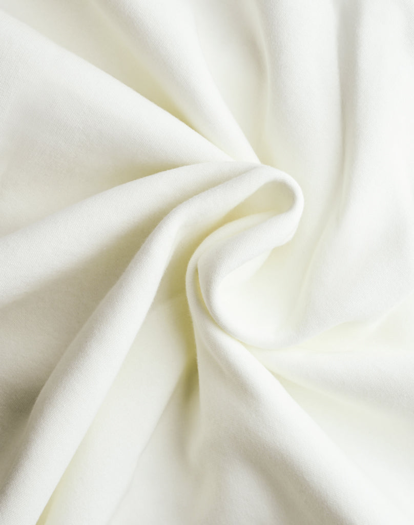 Unisex Zip Hoodie in Cream White – Soft Cotton-Polyester Blend for Everyday Comfort, True to Size 5